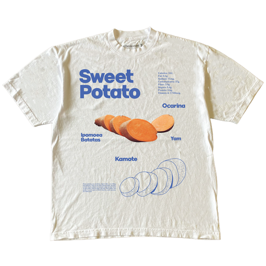 T-shirt à la patate douce