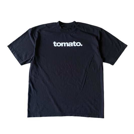 Tomate. T-shirt avec texte